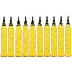 VOLAR Unique 緩衝握把布 10入, 黃色, 10個