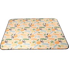 야외 나들이 피크닉 매트, 파인애플