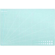 可愛大號切割墊 03 雙面, 薄荷綠
