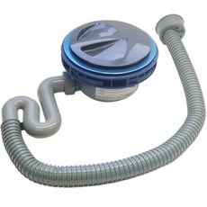 Hanssem 廚房塗層地漏套裝入口型無溢出, 1套, 灰色+藍色+銀色