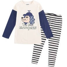 milkmilelolo 兒童華夫格上下衣套裝