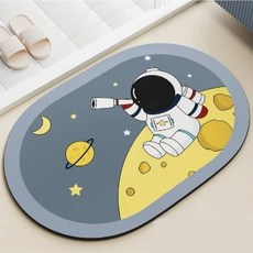 유넬 리빙 발매트 우주비행사, 혼합색상