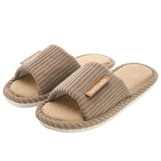 手工製作室內拖鞋, 棕色的