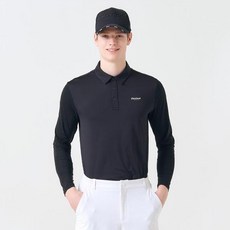 Cleveland GOLF 男士高爾夫網眼領領長袖T恤CGMTS23153