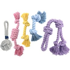 THE DOG 狗狗PLAY親密拔河玩具5件組, 1套, 混色