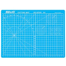 雙面切割墊, 07 雙面 藍色 A4