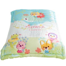 SIEUNDECO Pororo 啵樂樂童話單人四季被, 藍色