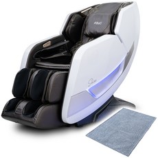 리유 샤인브라이트 안마의자 + 전용카페트 세트 방문설치, JS-9650, WHITE