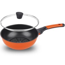 Kitchen-Art S.M.A.R.T個人收藏優質炒鍋+玻璃鍋蓋組, 1組, 20cm