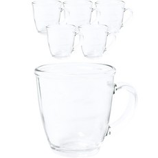 PAULUS 迷你玻璃馬克杯 200ml, 單色, 6個