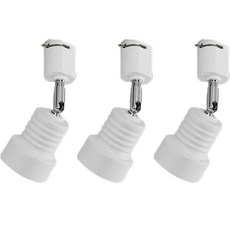 Total Mammoth Lighting Sora Rail Direct Light 3p, 白色的