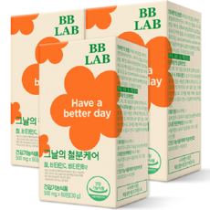 비비랩 그날의 철분 케어, 60정, 3개