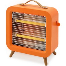 MORITZ 迷你石英管電暖器, 橘色, MEH-2R600HJ