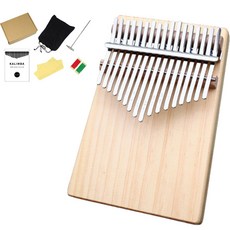 Heyum 木質17音入門卡林巴琴 米色, 1個