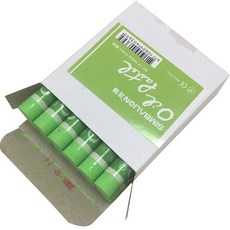 SIMBALION 雄獅 油性油畫棒固體黃綠色, 1 種顏色, 12個