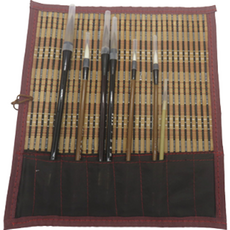 Dasababa 書法筆收納筆簾 325 x 285 mm, 1個