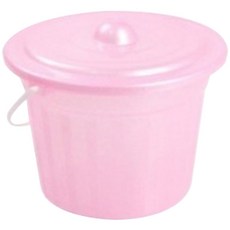 The Jonet 水彩畫附蓋水桶, 粉紅色