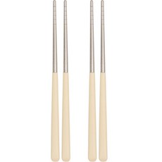 RAONNURI 素色孩童筷子 2雙, 象牙, 單品