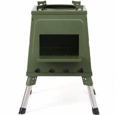 Happy Camping 折疊式柴火爐 35 x 47 cm, 卡其色