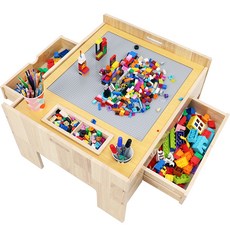 Kienvy 實木積木桌, 1個