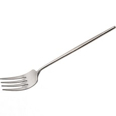 Table Art 304不鏽鋼餐叉, 啞光銀, 1個