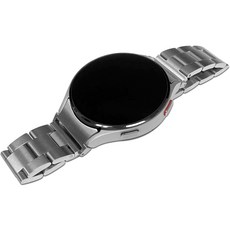 STAR SHIELD 翼型 高級 纖薄 金屬 尺寸可調 錶帶, 銀色