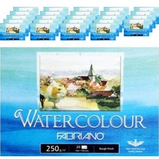 FABRIANO 水彩明信片水彩 250g 明信片墊型經典 PC04 20p, 25個