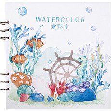 十四行詩水彩寫生 h, 26 x 26 厘米, 20張