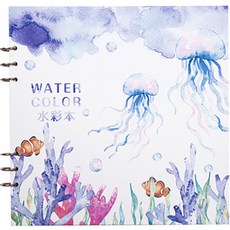 The Jonet 水彩畫寫生簿 g, 26 x 26 cm, 20張