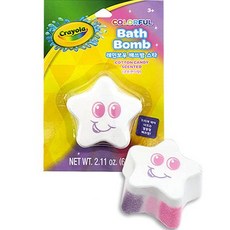 Crayola 繪兒樂 孩童彩虹星星泡澡球, 60g, 1入