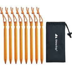 에쉬울프 삼각 단조팩 8p + 수납백 세트, 골드