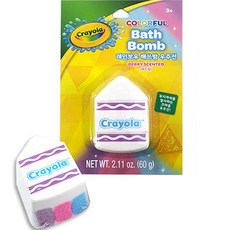 Crayola 繪兒樂 彩虹太空船泡澡球, 60g, 1入