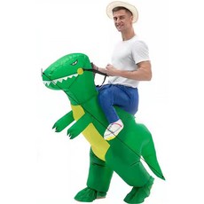 PARTY COSTUME 成人大尺碼充氣坐姿恐龍服裝 HR802