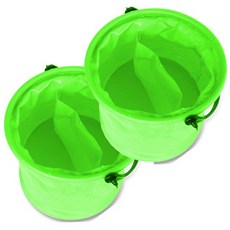 The Jonet 洗筆多用途水桶 2入, 綠色