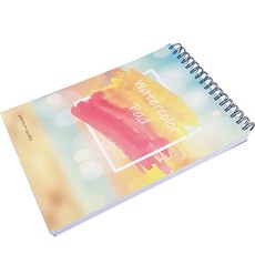 더조넷 워터페이퍼 스케치북 d, A4, 25장, 1개