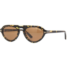 TOM FORD 湯姆福特 漸層圓框太陽眼鏡 FT0737 56E 54