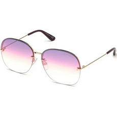TOM FORD 湯姆福特 漸層鏡片圓框太陽眼鏡 FT0794-H 28Z 62