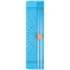 雙向小型迷你裁紙機 藍色, A4