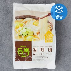 프레시지 듬뿍담은 칼제비 2인분 밀키트 (냉동), 530g, 1개