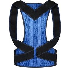 Hilio 腰背肩膀姿勢輔助帶 02 藍色, 1個