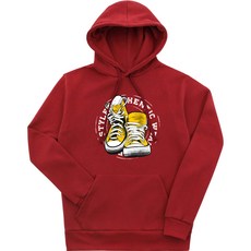 JB Fashion 帆布刷毛連帽T恤