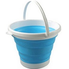 Sonnet 可折疊多用途水瓶, 白色 藍色