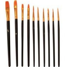 Lyra 油畫用筆刷5件組, 1套, 10種