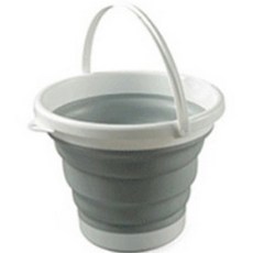 The Jonet 可折疊多用途水桶, 白灰色