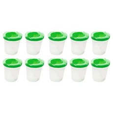 THE JONET 水彩迷你水桶 10入, 綠色