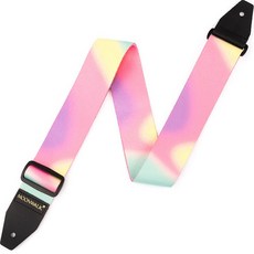 圖案各異的吉他背帶 02 DP 20 迷幻彩虹, 1個