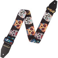 圖案各異的吉他背帶 01 DP 20 骷髏, 1個