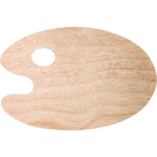 Yes Mall One's More 經典木紋油畫調色板 01, 一格, 1個