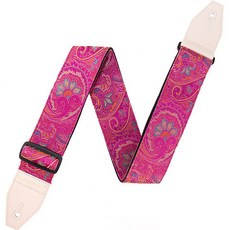 圖案各異的吉他背帶 14 DF 24 梅花染色, 1個