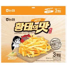 농협 황태의 맛 어포스낵 버터맛 3p, 54g, 1개